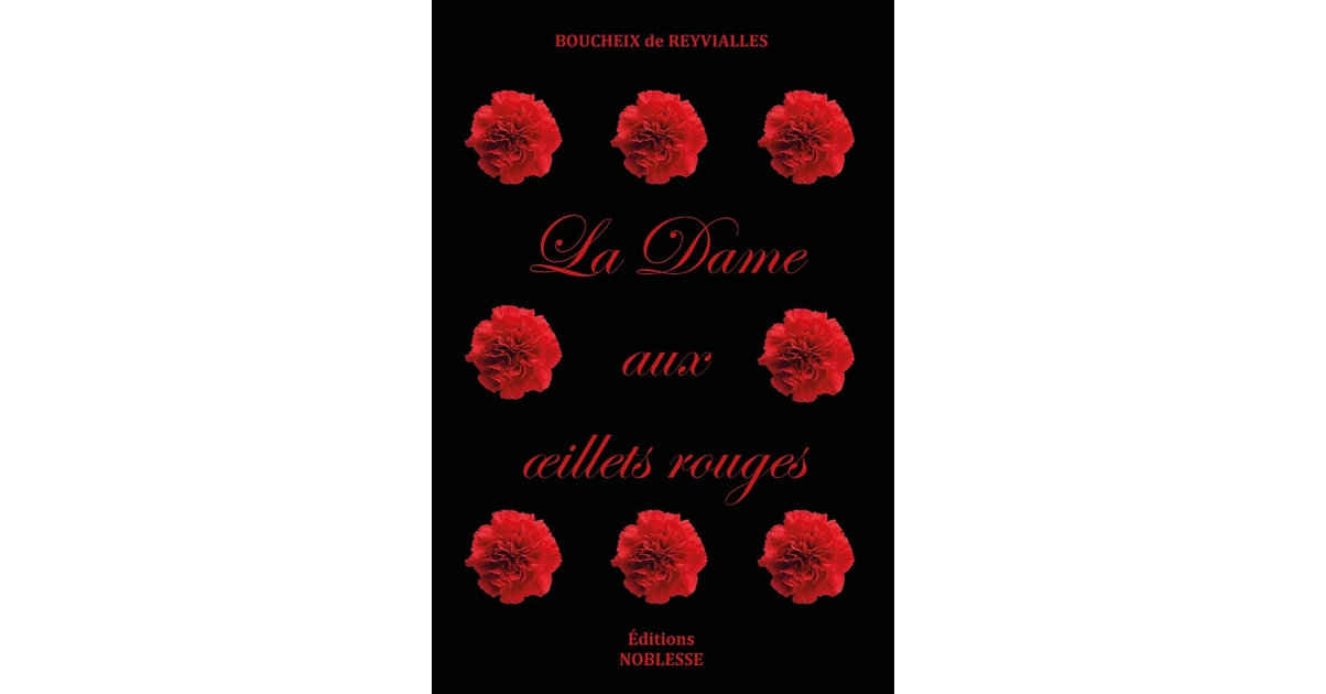 livre tragédie 'La Dame aux œillets